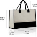 high quality cotton canvas tote bag